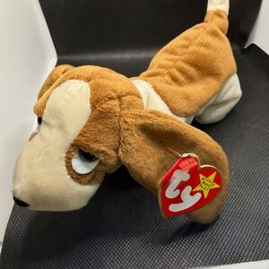 Beanie Babies Ty Original Baby - Retired Tracker Dog 1998
